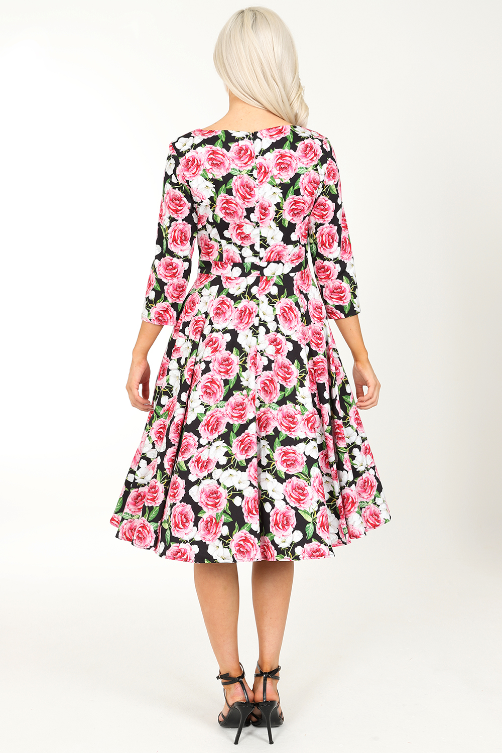 Dana Floral Swing Dress